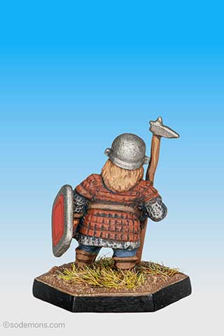  DWF14 - Dwarf Guard with Bec-de-Corbin