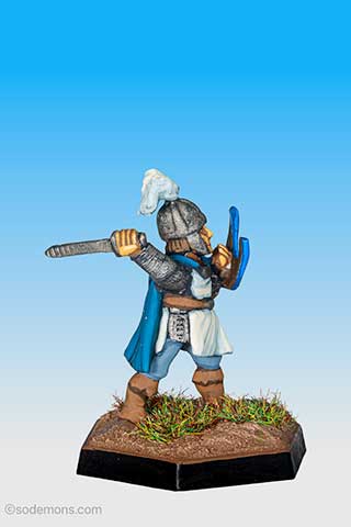 ELF4 High Elf attacking with Sword