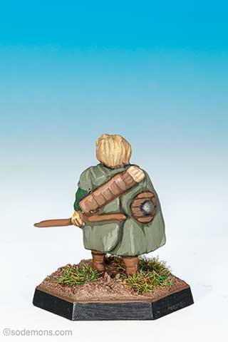 ELF6 Wood Elf advancing with Bow