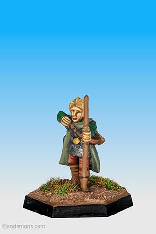 ELF7 Wood Elf firing Bow
