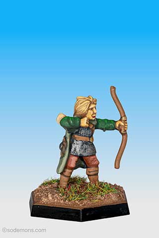 ELF7 Wood Elf firing Bow