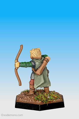 ELF7 Wood Elf firing Bow