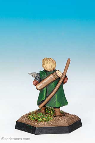 ELF9 Wood Elf with Short Spear