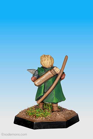 ELF9 Wood Elf with Short Spear