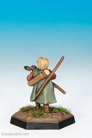 ELF10 Wood Elf with Short Spear