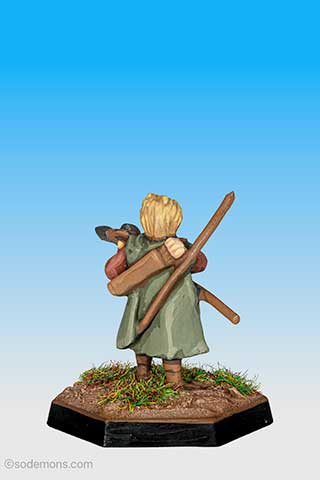 ELF10 Wood Elf with Short Spear