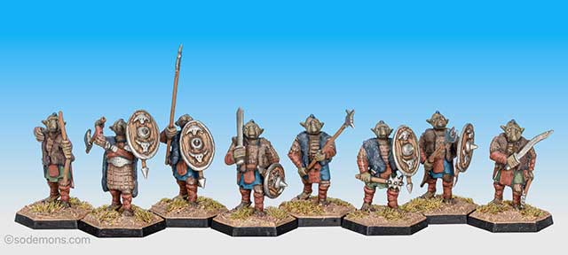 Minifigs D&D Gnolls (GNL)