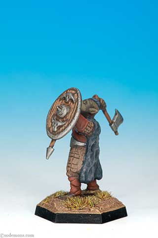 GNL1 - Gnoll Chieftain with Broadaxe
