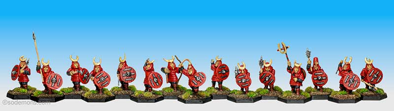 Minifigs D&D Hobgoblins (HGB)