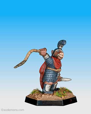 ORC11 Orc Chieftain with Spiked Flail
