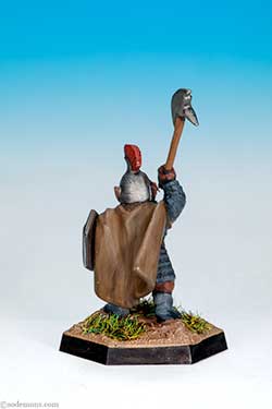ORC13 Sub-Chieftain with Broad Bladed Axe