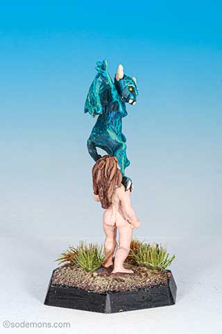 VFW43 Winged Demon Attacking Girl