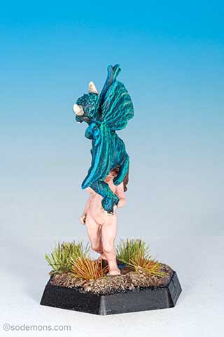 VFW43 Winged Demon Attacking Girl