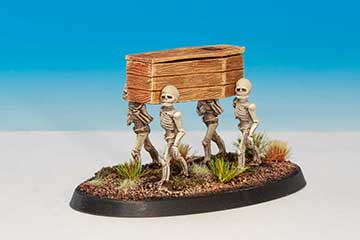 VFW Set 13 / 14 Skeleton Coffin Carriers