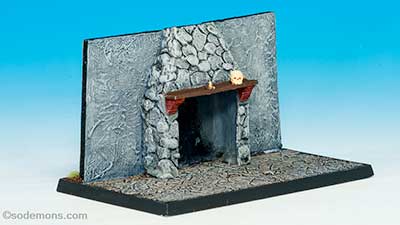 VFW25 Witches Kitchen Fireplace