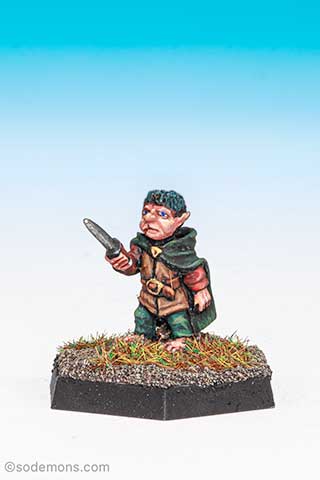 WG42 Halfling Fighter with Sword