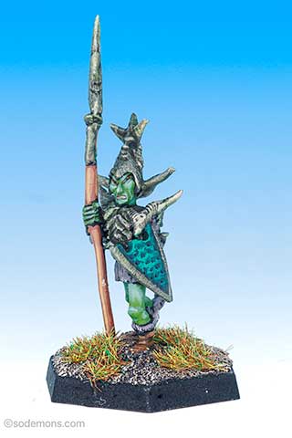 ARE2 High Elf with Upright Spear