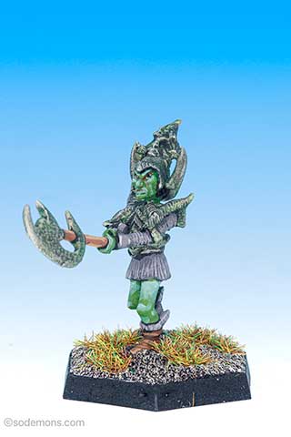 ARE7 High Elf with Double Handed Axe