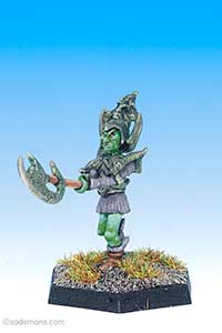 ARE7 High Elf with Double Handed Axe