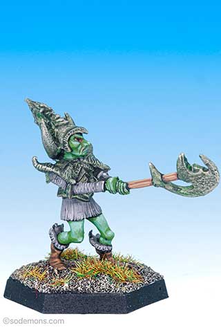 ARE7 High Elf with Double Handed Axe