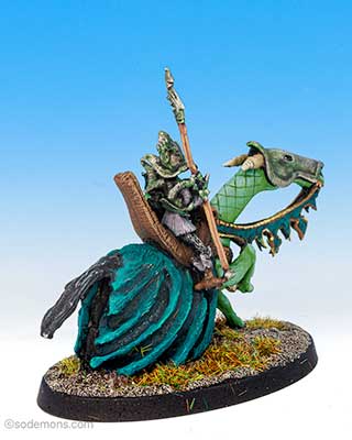 AREC1 High Elf Rider with Spear