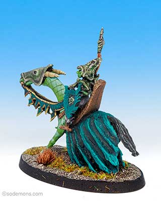 AREC1 High Elf Rider with Spear