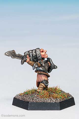 ARE13 Tunnel Elf Attacking with Sword