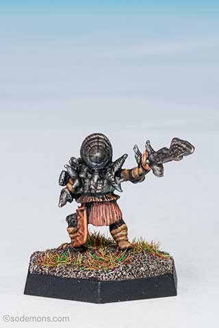 ARE13 Tunnel Elf Attacking with Sword