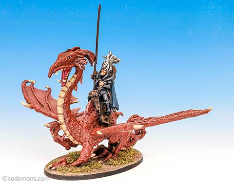 ARL 1 Elvin Dragon Master with Lance / Drag1 Large Dragon