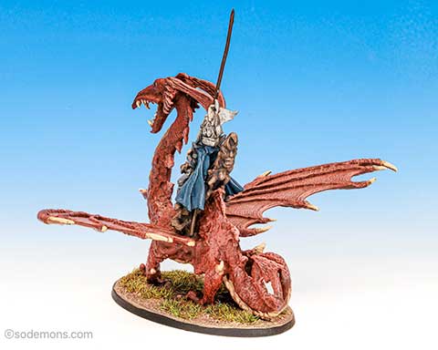 ARL 1 Elvin Dragon Master with Lance / Drag1 Large Dragon