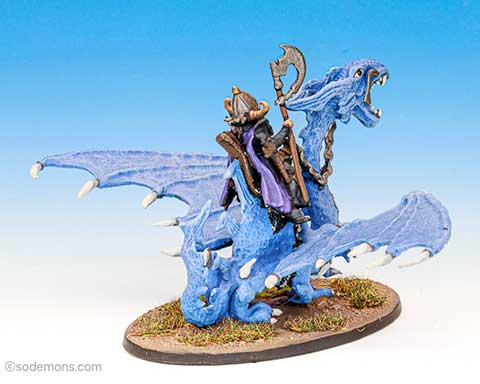 ARL2 Elvin Dragon Master with Axe / Drag2 Small Dragon