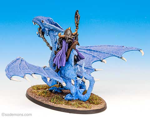 ARL2 Elvin Dragon Master with Axe / Drag2 Small Dragon