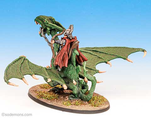 ARL3 Elvin Dragon Master with Bow / Drag2 Small Dragon