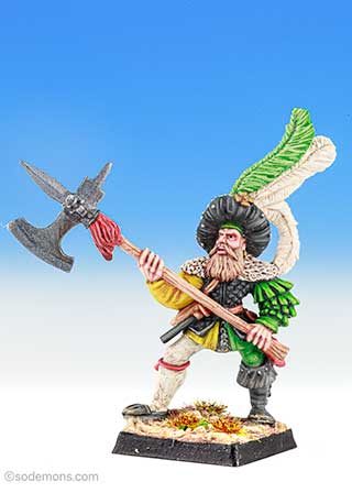 Averlander with Halberd 2