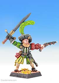 Averlander with Sword and Pistol