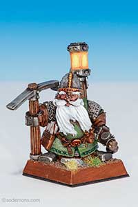 Dwarf Treasure Hunter Hired Sword