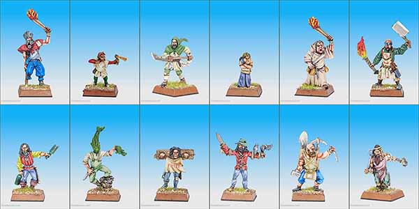 Mordheim Frenzied Mob - 2003 & 2008