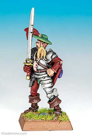 Freelance Knight on Foot