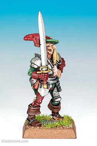 Freelance Knight on Foot