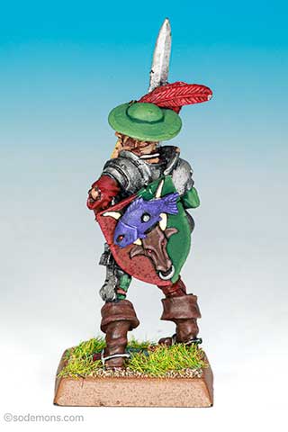 Freelance Knight on Foot