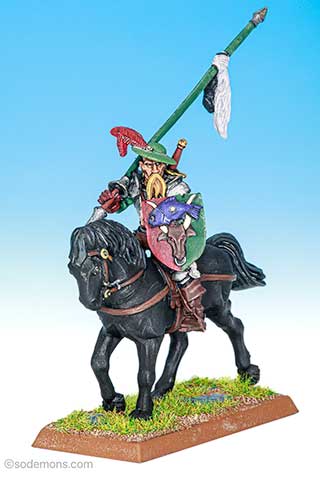 Freelance Knight Mounted