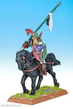 Freelance Knight Mounted