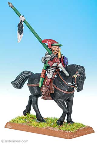 Freelance Knight Mounted