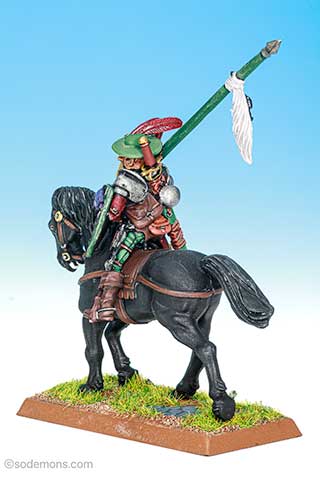 Freelance Knight Mounted