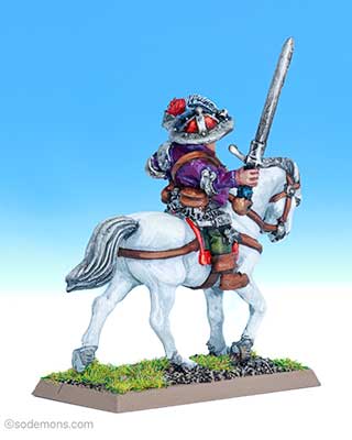 Reiklander Captain Mounted