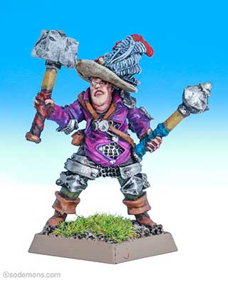 Reiklander Captain on Foot