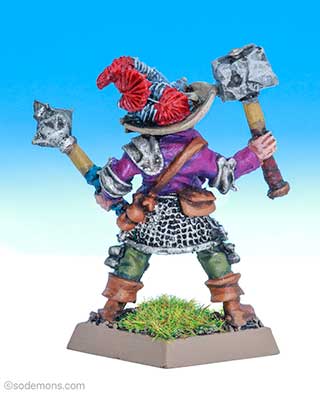 Reiklander Captain on Foot