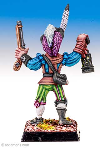 Ostlander with Lantern and Pistol