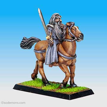 Mounted Sorceror