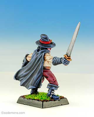 Witch Hunter with Sword